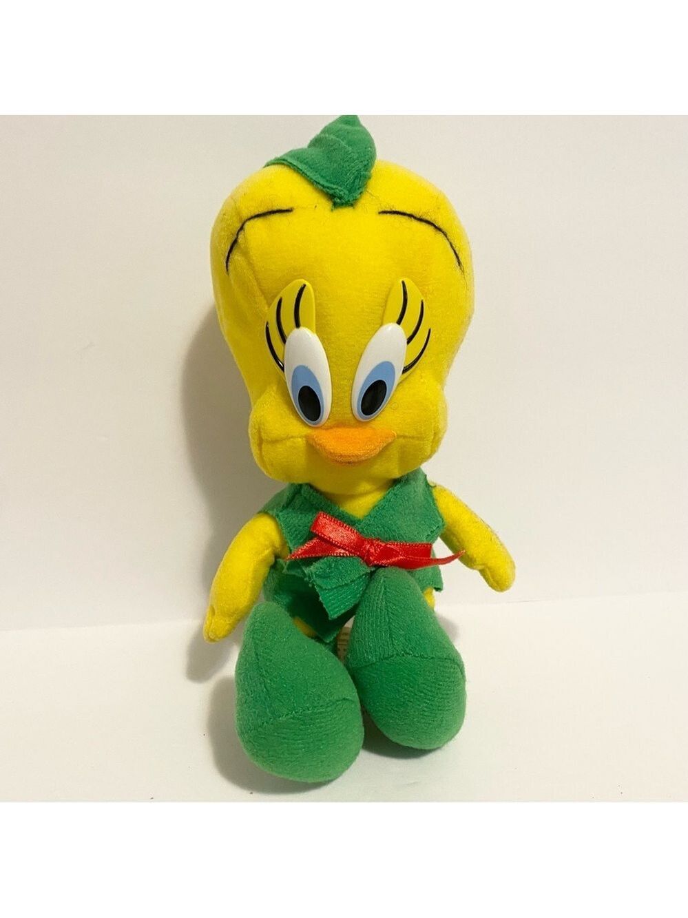 Tweety Bird 8" Plush Peter Pan Robin Hood Elf Warner Bros Christmas McDonalds